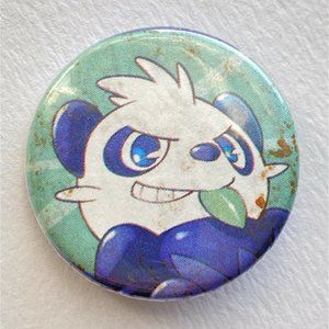 Pokemon Pancham Panda Pin Button Pinback Lapel Hat Lanyard Collectible